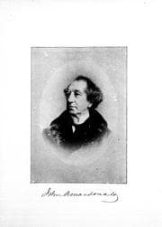 The late Right Hon. Sir John A. Macdonald