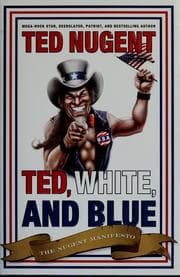 Ted, white, and blue