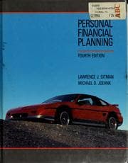 Personal financing planning