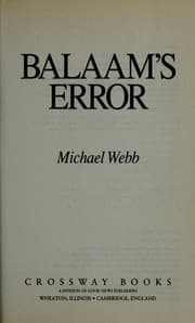 Balaam's error