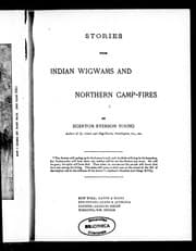 Stories from Indian wigwams and northern camp-fires