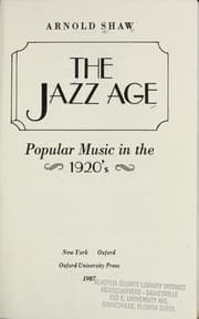 The jazz age