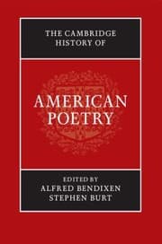 The Cambridge History Of American Poetry