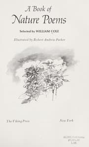A book of nature poems