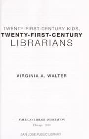 Twenty-first-century kids, twenty-first-century librarians