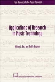 Applications of research in music technology