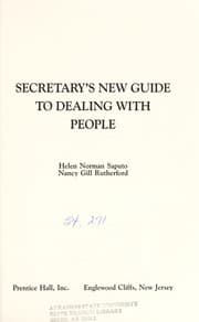Secretary's new guide to dealing with people