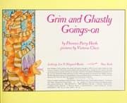 Grim and ghastly goings-on