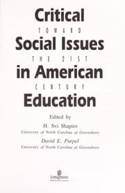 Critical social issues in American education
