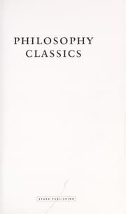Philosophy classics