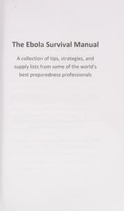 Ebola survival handbook