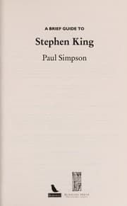 A brief guide to Stephen King