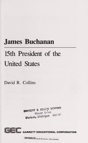 James Buchanan, 15th president of the United States