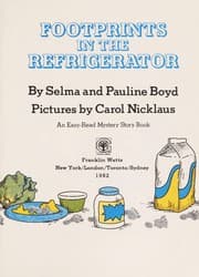 Footprints in the refrigerator