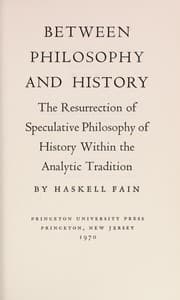 Between philosophy and history
