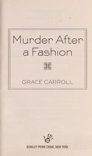 Murder after a fashion