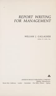 Report writing for management