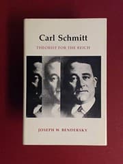 Carl Schmitt, theorist for the Reich