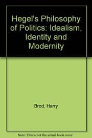 Hegel's philosophy of politics