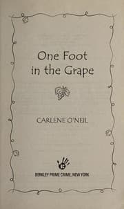 One foot in the grape