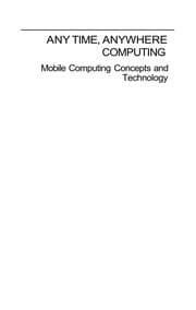Anytime, anywhere computing