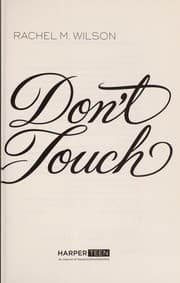 Don't touch