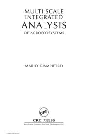 Multi-scale integrated analysis of agroecosystems