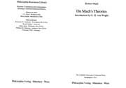 On Mach's theories