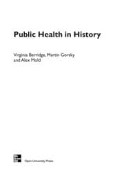 Public Health In History