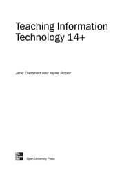 Teaching information technology 14+
