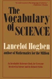 The vocabulary of science
