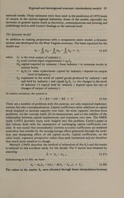 Regional industrial analysis and development