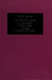 The German novel of education, 1792-1805