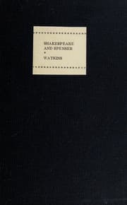 Shakespeare and Spenser
