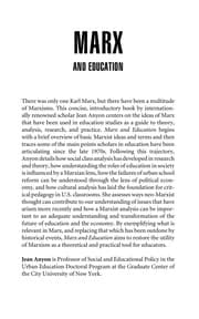 Marx and education