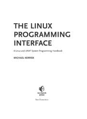 The Linux progamming interface