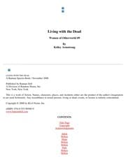 Living with the Dead
