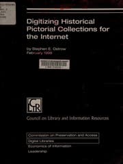 Digitizing historical pictorial collections for the Internet