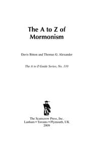The A to Z of Mormonism