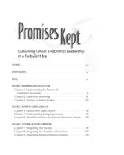 Promises kept