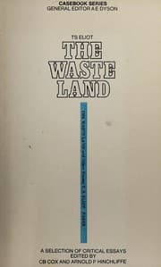 T. S. Eliot: The waste land
