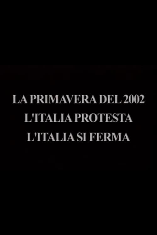 The Spring of 2002 - Italy Protests, Italy Stops