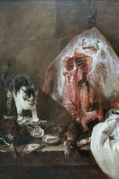 Jean-Baptiste Siméon Chardin « La saveur de l’immobile, La Raie »
