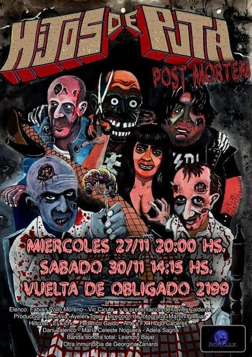 Hijos de puta post mortem