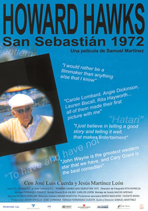 Howard Hawks, San Sebastián 1972
