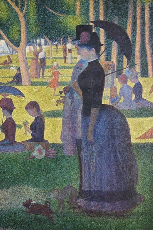 Georges Seurat « l’Utopie orange vert pourpre »