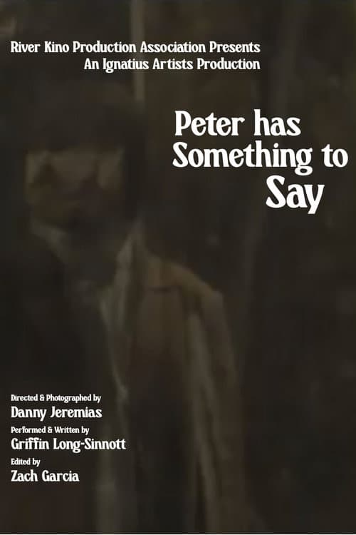 Peter Has Something to Say