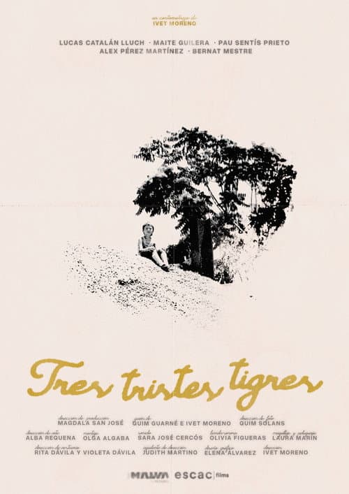 Three sad tigers