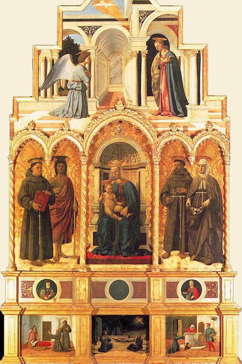 Stefano Di Giovanni dit Sassetta « Le Retable en morceaux, Polyptyque »