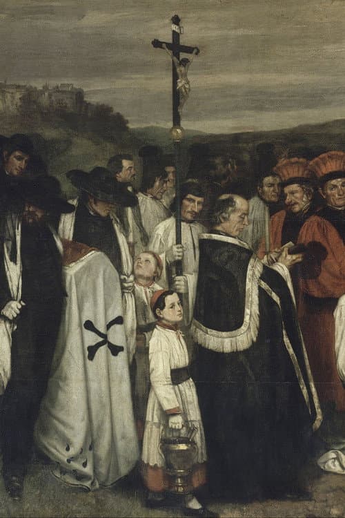 Courbet « La place du mort »